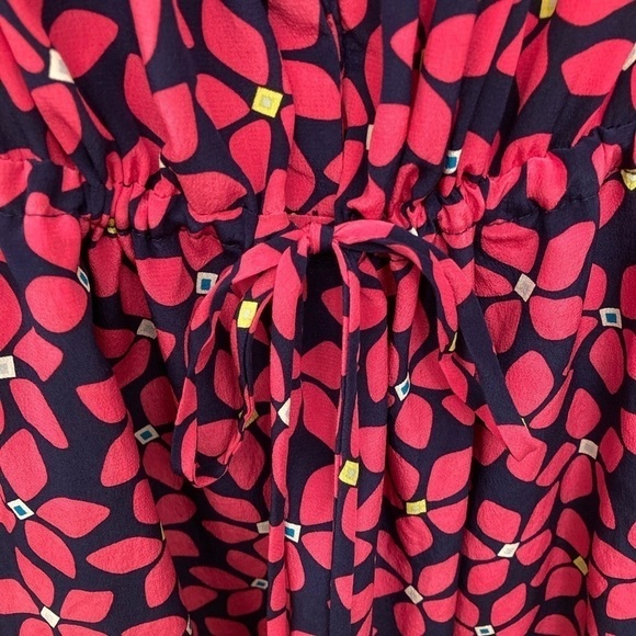 DIANE Von Furstenberg 100% patterned short silk dress. - Picture 2 of 8